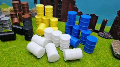 200L Ölfässer in verschiedenen Farben und Stückzahlen