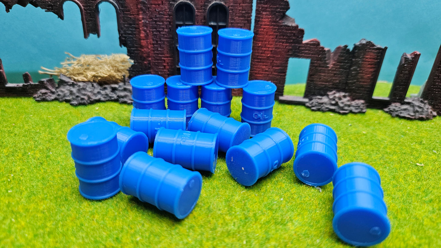 200L Ölfässer in verschiedenen Farben und Stückzahlen