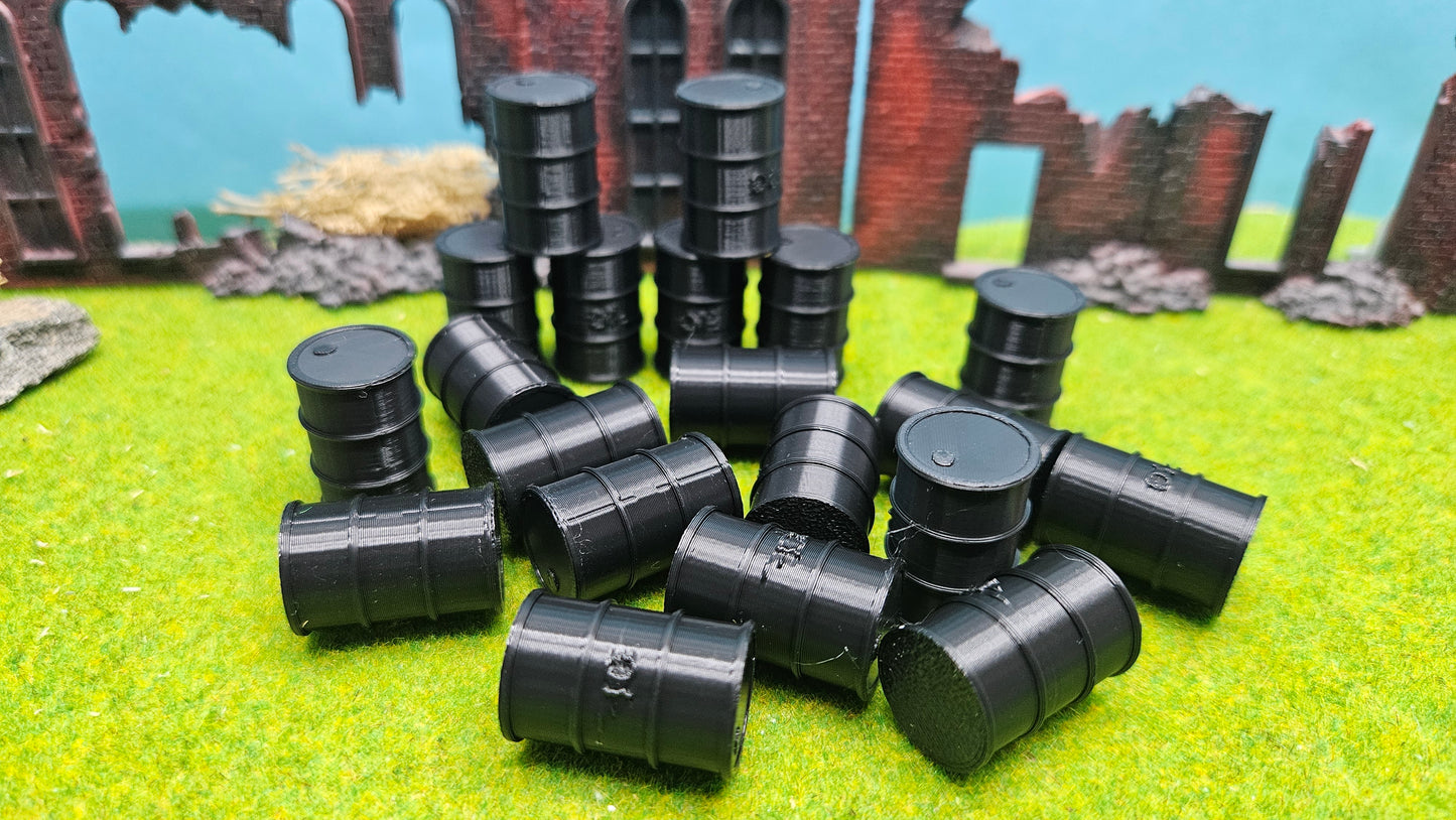 200L Ölfässer in verschiedenen Farben und Stückzahlen