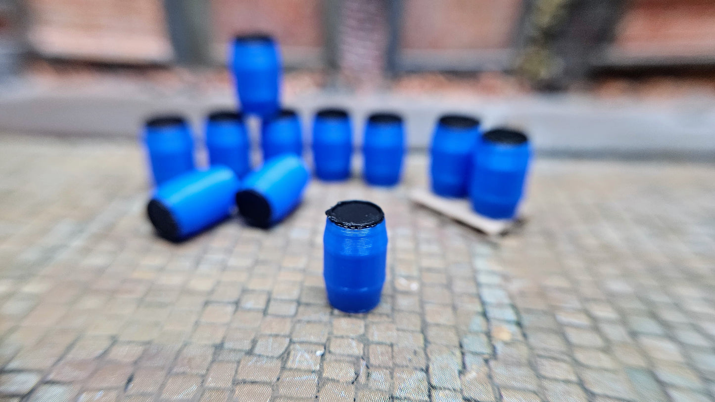 Kunststofffass Regentonne Chemiefass als Ladegut