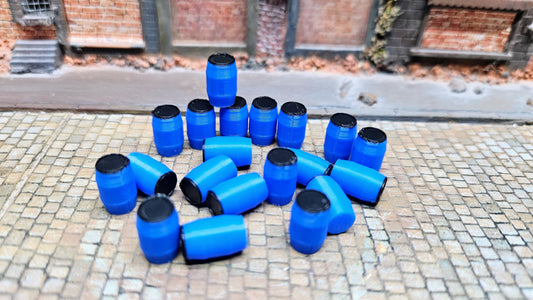 Kunststofffass Regentonne Chemiefass als Ladegut