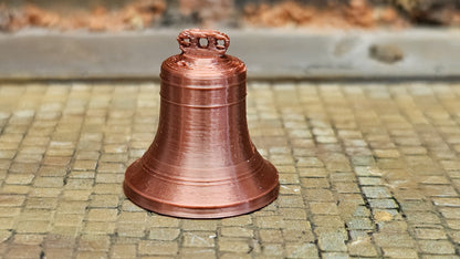 Alte Kupfer Glocke H0 Kirchenglocke - Spur H0 (1:87)