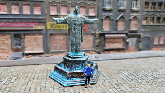 "Jesus" Denkmal Bronze Kupfer Brunnen - passt zu diversen Maßstäben
