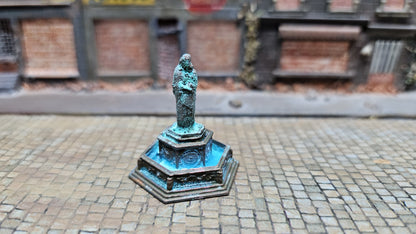 Brunnen "Maria" Denkmal Bronze Kupfer - Spur H0 (1:87) oder Spur N (1:160)