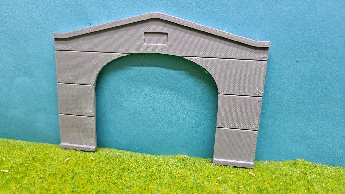 Tunneleinfahrt "Betonplatten" 105x75mm für Spur N