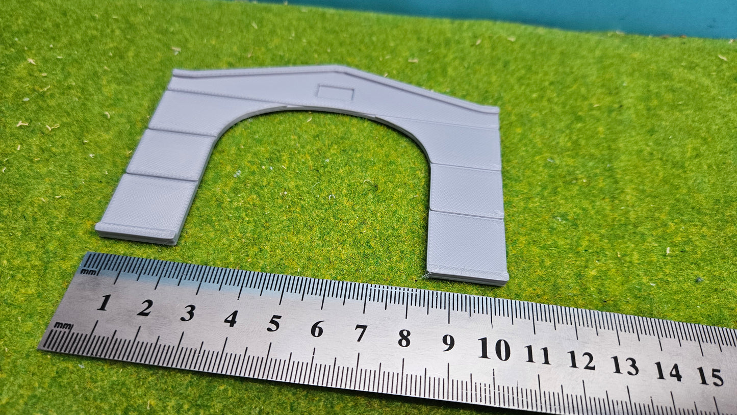 Tunneleinfahrt "Betonplatten" 105x75mm für Spur N