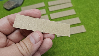 10 Stück Sichtschutzzaun Holzzaun im Holzlook