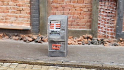 Geldautomat Bankautomat ATM inkl. Aufkleber für Spur H0