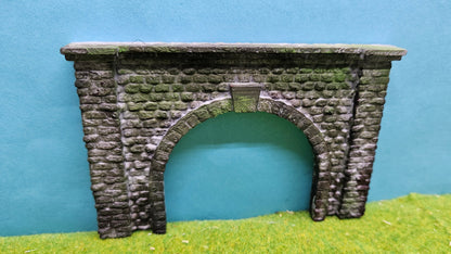 Tunneleinfahrt XL "Eingleisig" in Steinoptik für Spur N