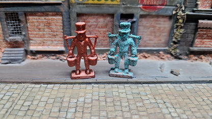 "Hans Hummel" Statue Hamburger Wasserträger Spur H0 (1:87)