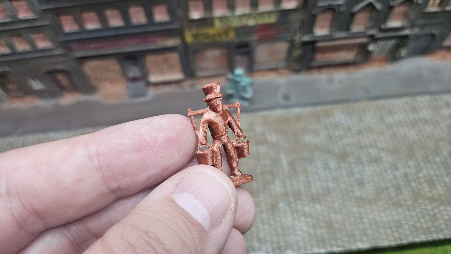 "Hans Hummel" Statue Hamburger Wasserträger Spur H0 (1:87)