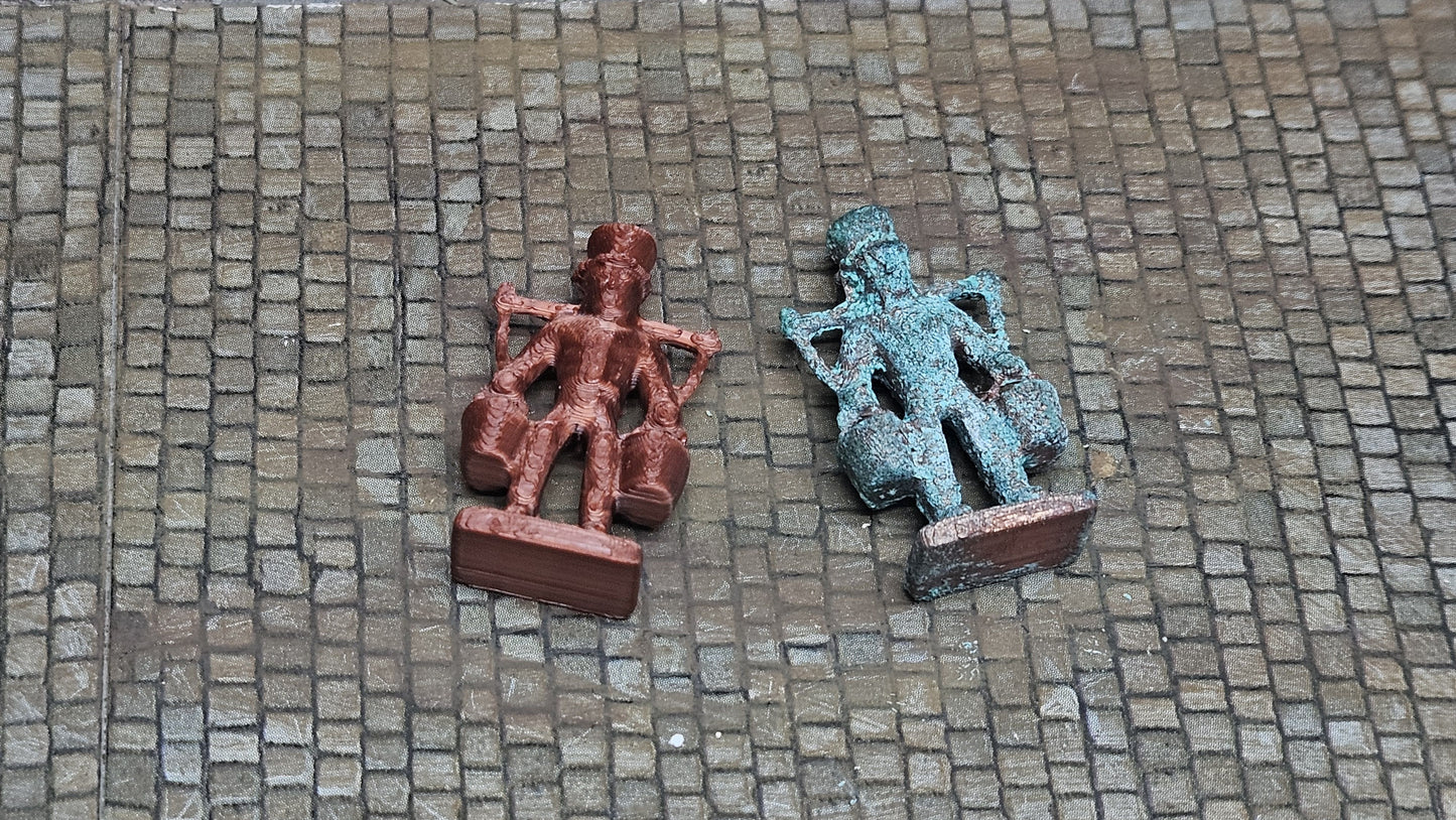 "Hans Hummel" Statue Hamburger Wasserträger Spur H0 (1:87)