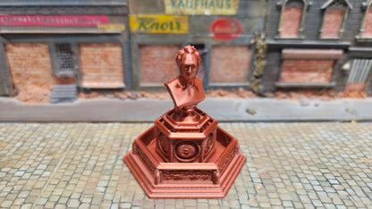 "Goethe" Denkmal Bronze Kupfer Brunnen - passt zu diversen Maßstäben