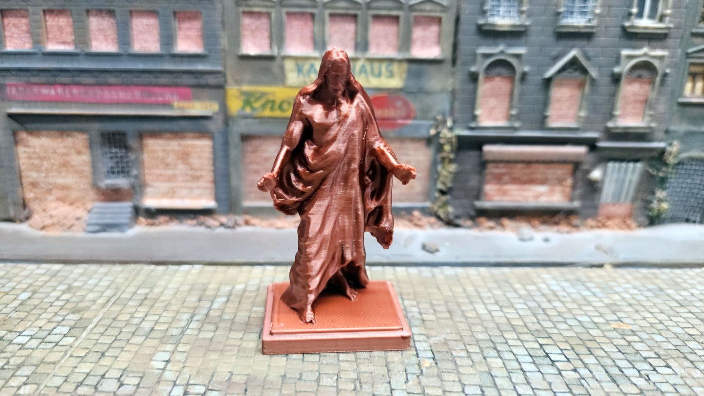 "Jesus" Statue Denkmal Bronze Kupfer - passt zu diversen Maßstäben