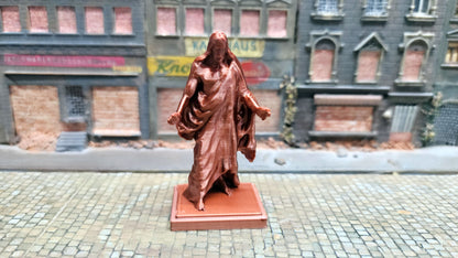 "Jesus" Statue Denkmal Bronze Kupfer - passt zu diversen Maßstäben