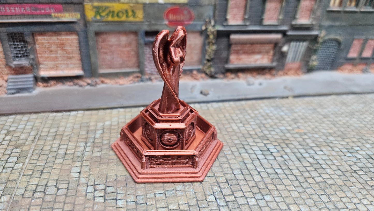 "Engel" Denkmal Bronze Kupfer Brunnen - passt zu diversen Maßstäben
