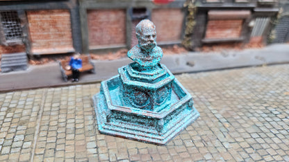 "Franz Josef" Denkmal Bronze Kupfer Brunnen - passt zu diversen Maßstäben