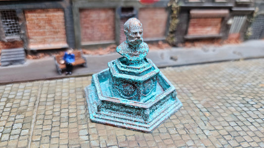 "Franz Josef" Denkmal Bronze Kupfer Brunnen - passt zu diversen Maßstäben