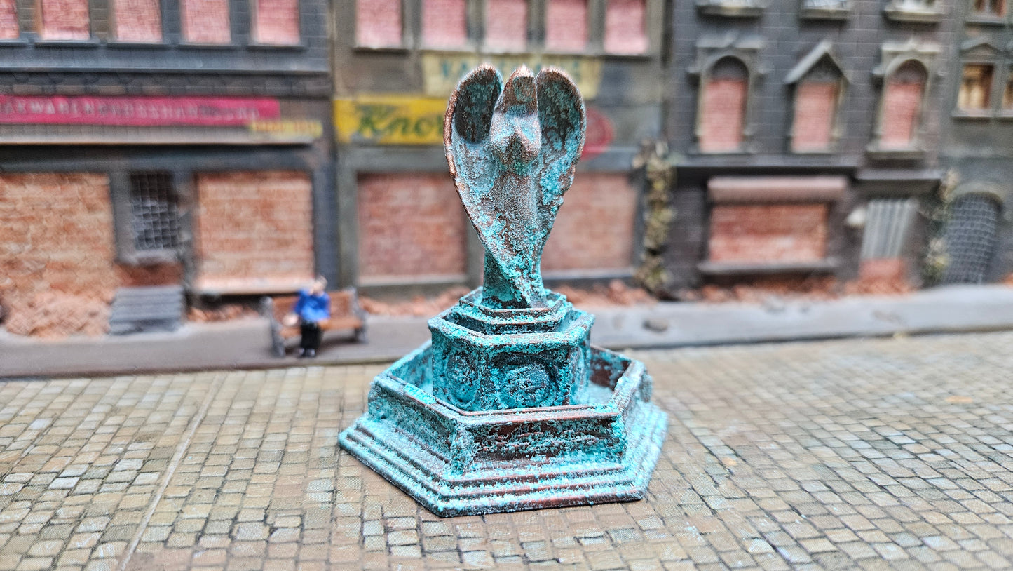 "Engel" Denkmal Bronze Kupfer Brunnen - passt zu diversen Maßstäben