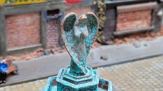 "Engel" Denkmal Bronze Kupfer Brunnen - passt zu diversen Maßstäben