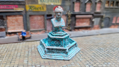 "Goethe" Denkmal Bronze Kupfer Brunnen - passt zu diversen Maßstäben