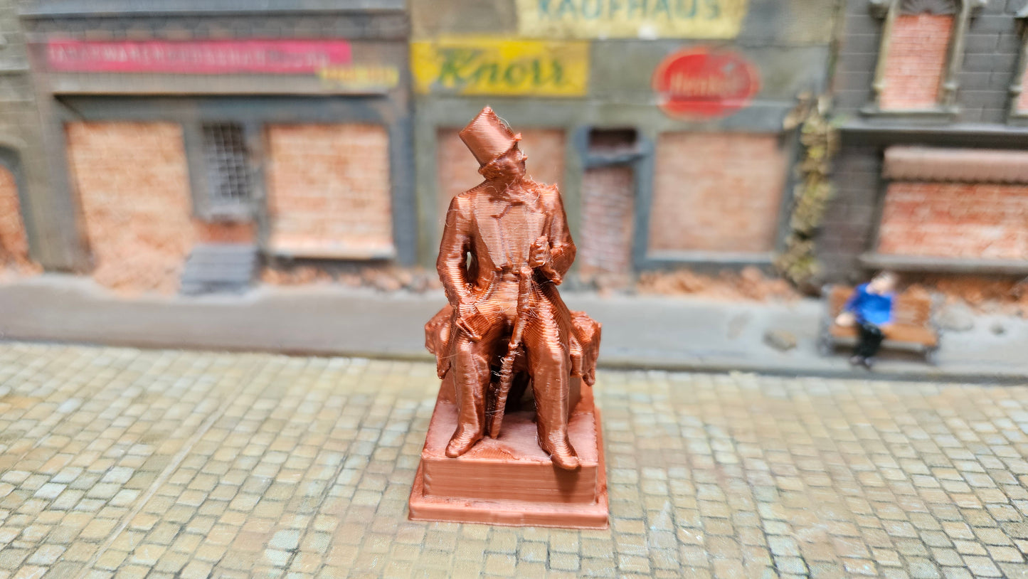 "Hans Christian Andersen" Denkmal Bronze Kupfer Statue - für diverse Maßstäbe