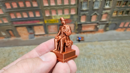 "Hans Christian Andersen" Denkmal Bronze Kupfer Statue - für diverse Maßstäbe