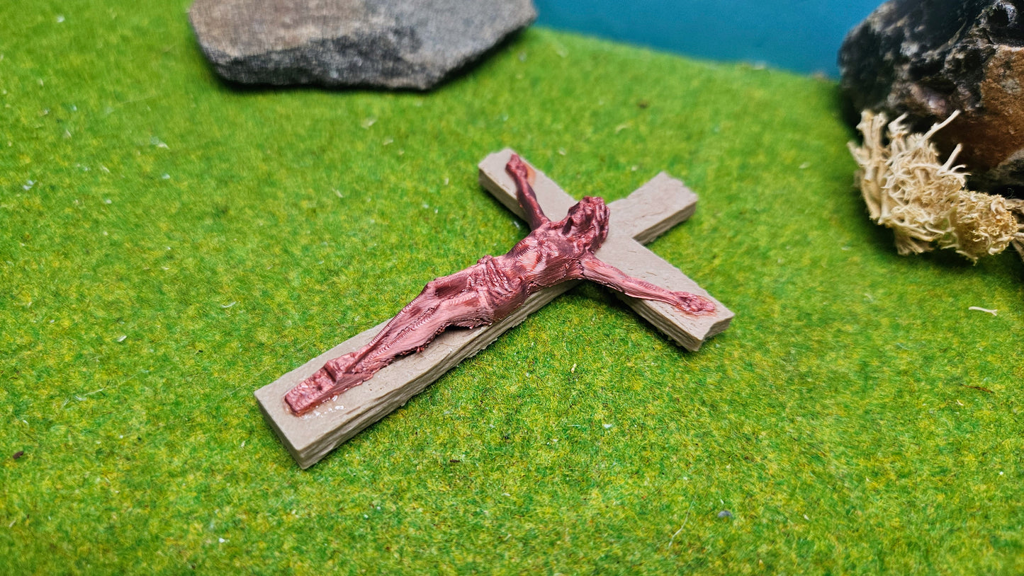 Jesus Christus "Kreuz" Denkmal Bronze für 1:32 (1:35) oder 1:22,5
