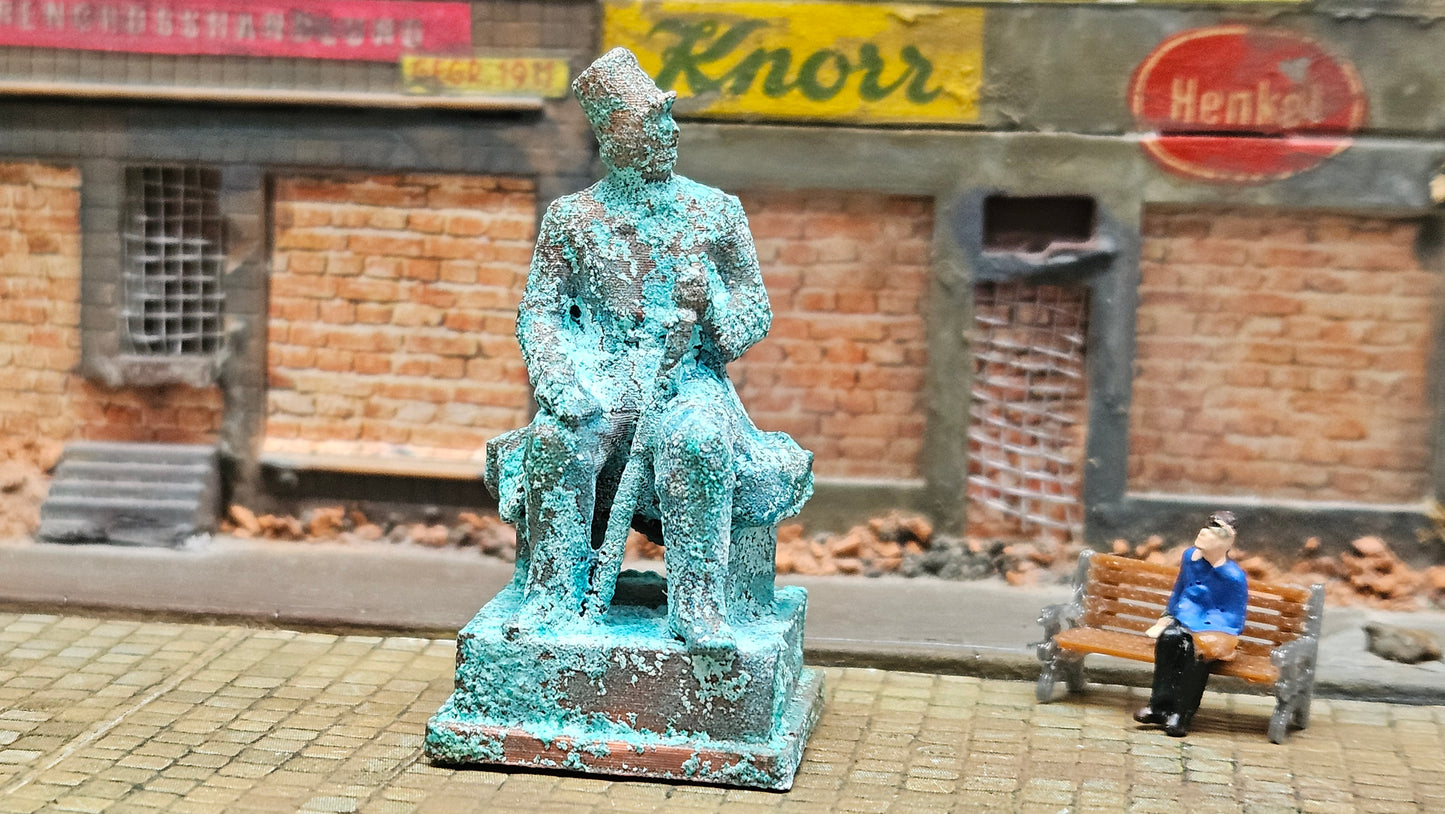 "Hans Christian Andersen" Denkmal Bronze Kupfer Statue - für diverse Maßstäbe