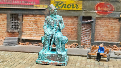 "Hans Christian Andersen" Denkmal Bronze Kupfer Statue - für diverse Maßstäbe