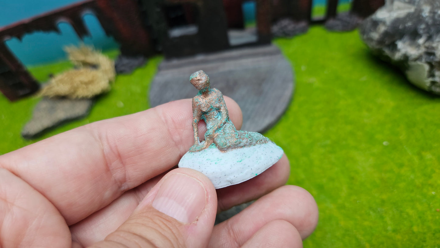 "Kleine Meerjungfrau" Denkmal Bronze Kupfer Statue - für diverse Maßstäbe