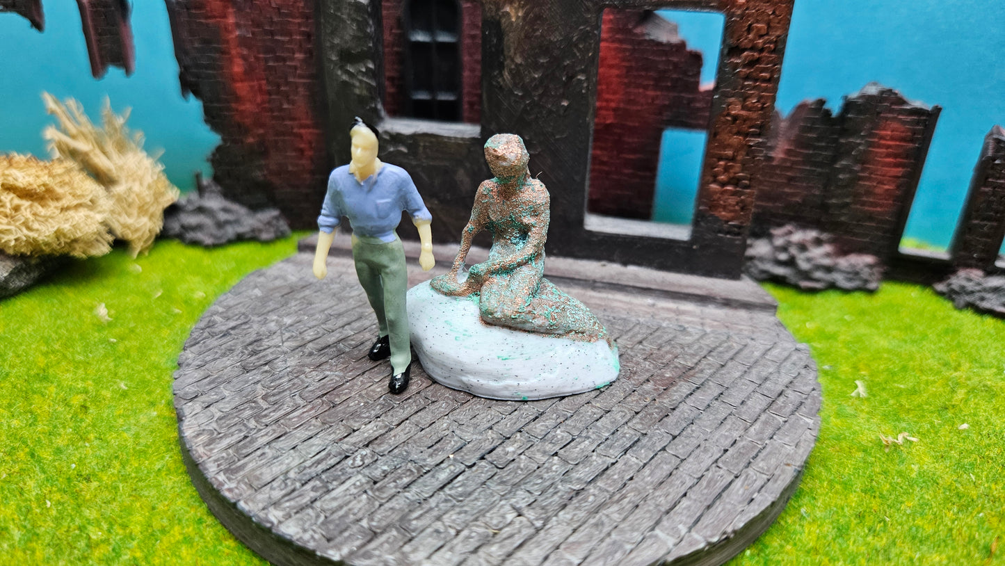 "Kleine Meerjungfrau" Denkmal Bronze Kupfer Statue - für diverse Maßstäbe