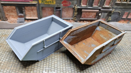 1x Schuttcontainer Container Absetzmulde Schüttgutcontainer Industriecontainer