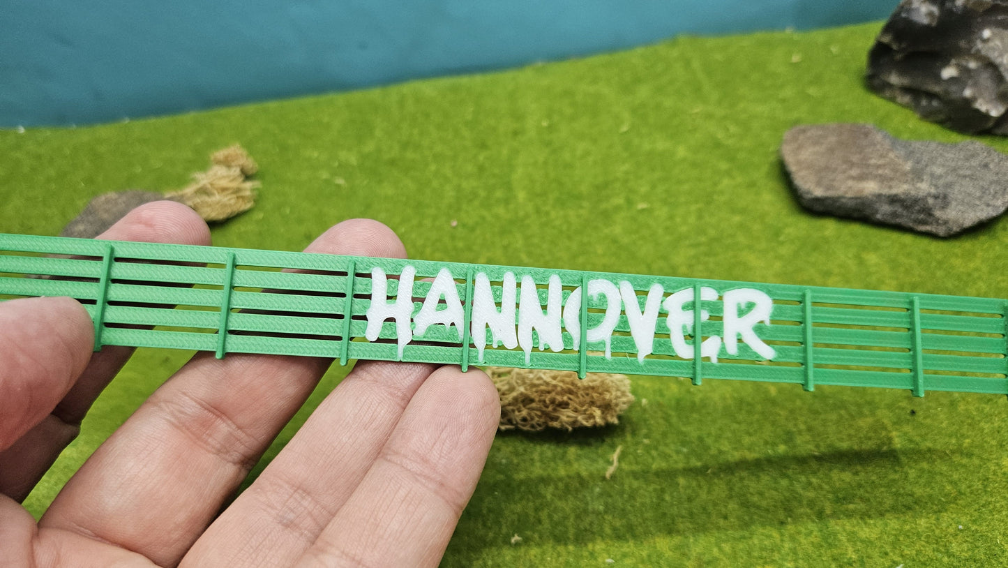 Sichtschutzzaun Hamburg, Wolfsburg, Bremen uvm - Fussball Fan Graffiti