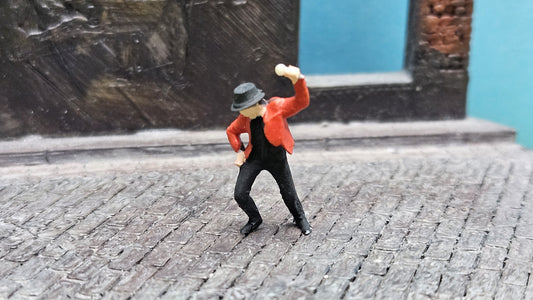 Musiker "Udo" Sänger für Konzert Bühne usw. 1:87 (Spur H0) oder 1:100