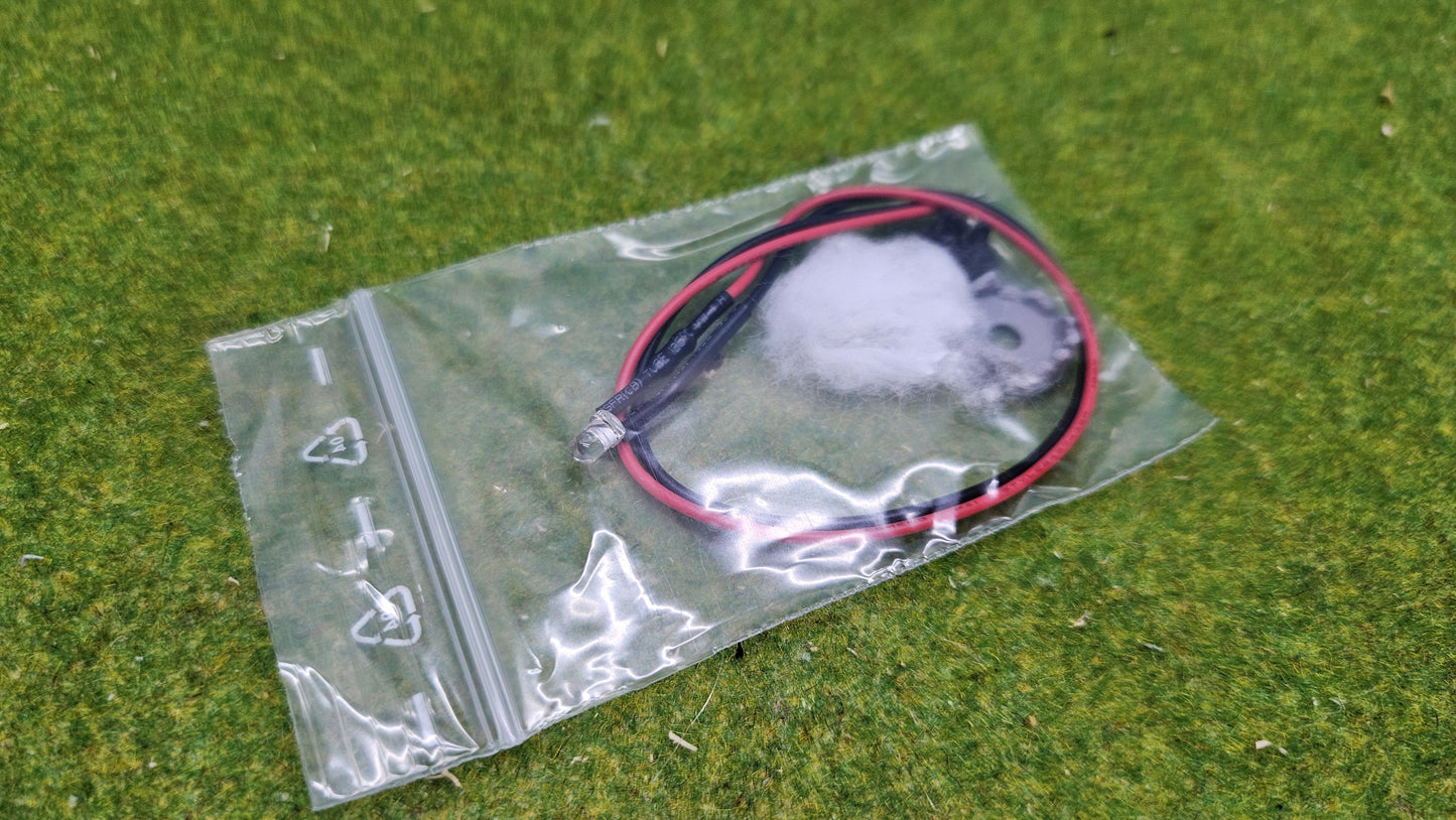 Lagerfeuer mit spezieller Feuer-LED (Spur Z)