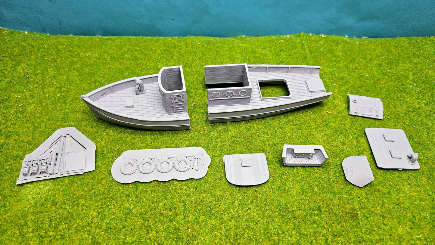 Fischerboot "alter Kutter" Modellbausatz