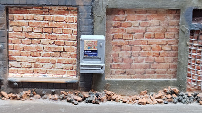 Zigarettenautomat Verkaufsautomat inkl. Aufkleber für Spur H0