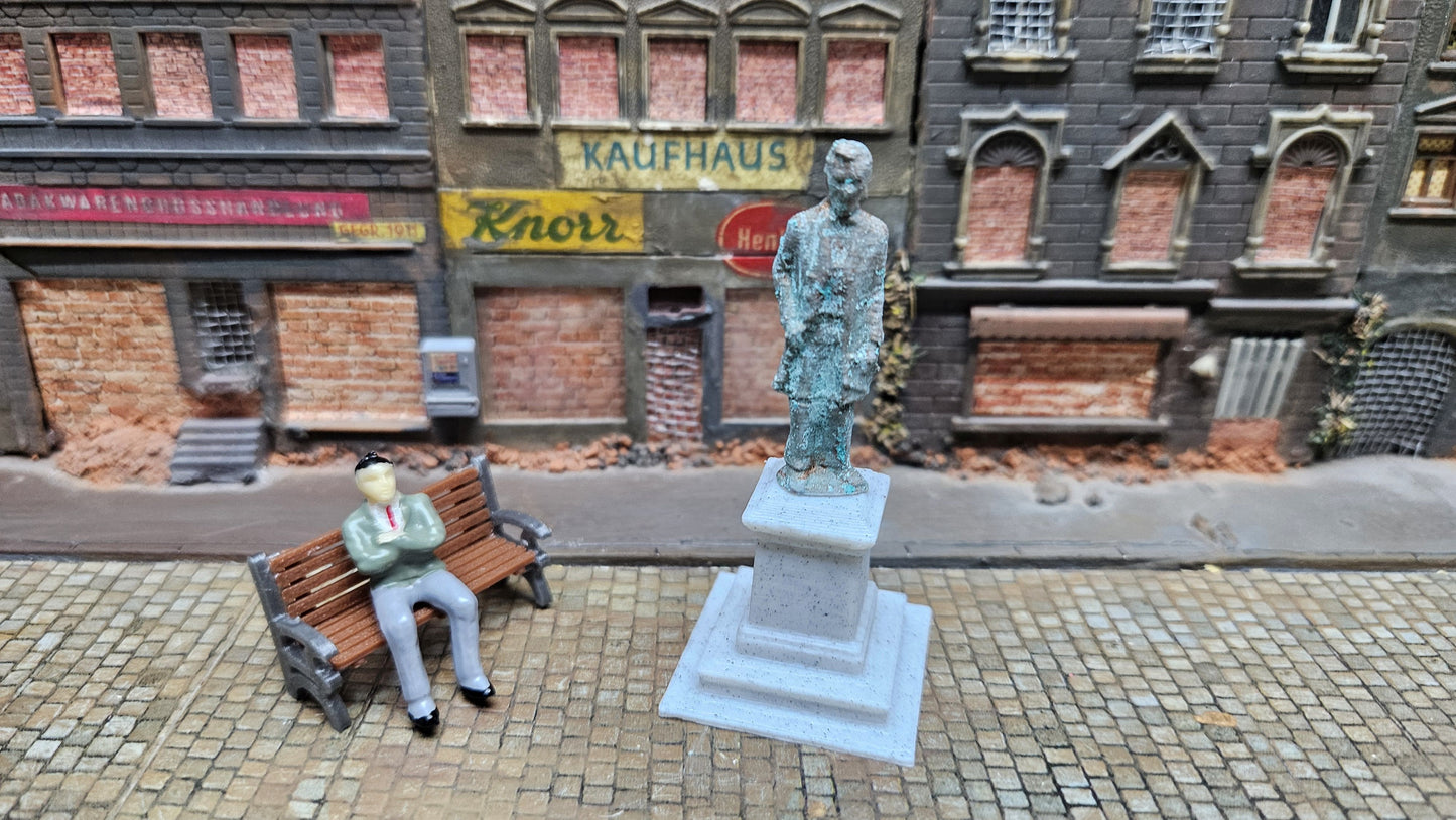 "Lincoln" Denkmal Bronze Kupfer Statue - passt zu diversen Maßstäben