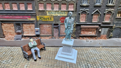 "Lincoln" Denkmal Bronze Kupfer Statue - passt zu diversen Maßstäben