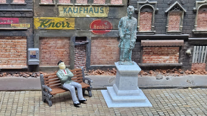 "Lincoln" Denkmal Bronze Kupfer Statue - passt zu diversen Maßstäben