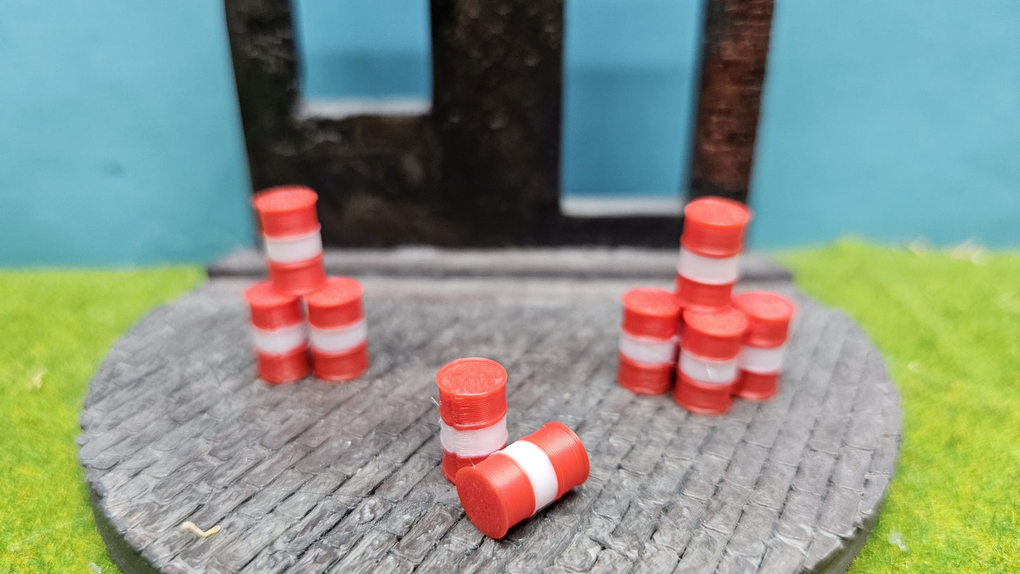 Ölfässer Metallfass als Ladegut für Bahn und LKW