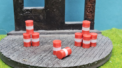 Ölfässer Metallfass als Ladegut für Bahn und LKW