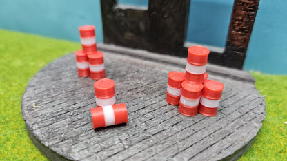 Ölfässer Metallfass als Ladegut für Bahn und LKW