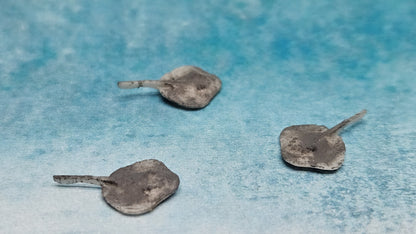 3x Stachelrochen Set aus Resin 1:87 (H0) - bemalt oder unbemalt