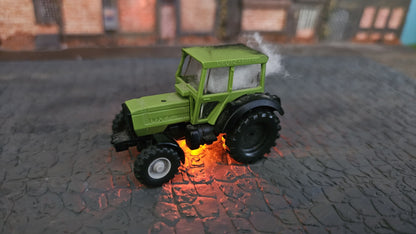 Diverse brennende H0 Autos "Krawalle" + Feuer LED (1:87)