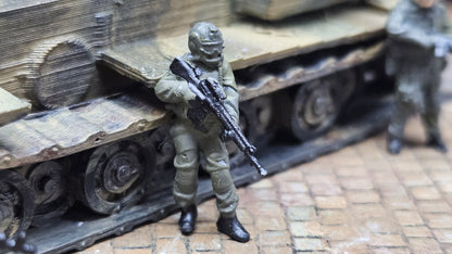 3x Resin Figuren "MEK" Mobiles Einsatzkommando
