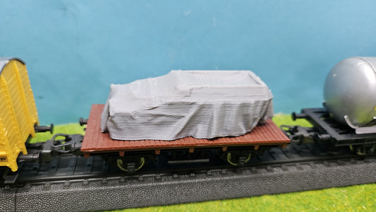 Halbkettenfahrzeug "Sd.Kfz 251" als Ladegeut "unter Plane"