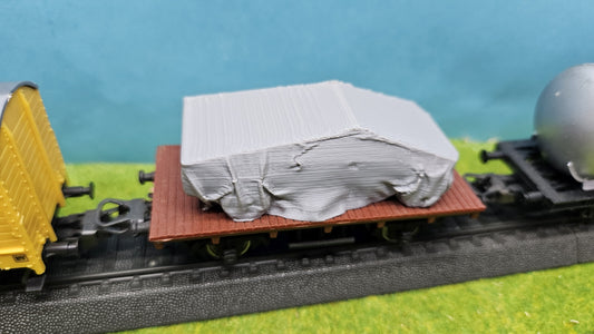 Cybertruck als Ladegeut "unter Plane" für Bahn & LKW