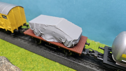 Cybertruck als Ladegeut "unter Plane" für Bahn & LKW